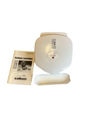Vintage George Foreman Lean Mean Fat Grilling Machine